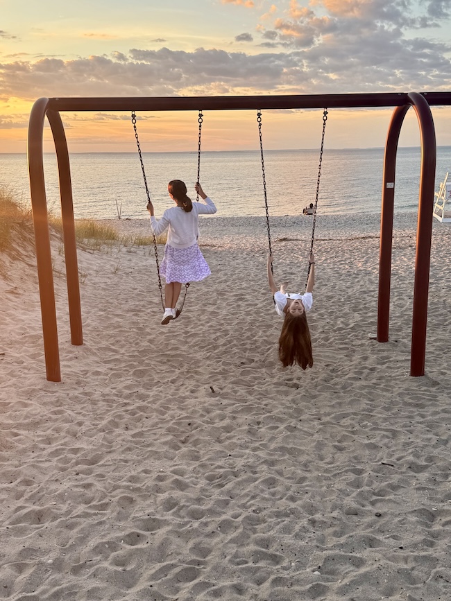 Laia's graduation dinner at La Plage restaurant